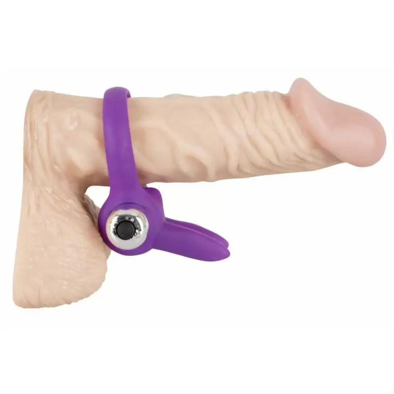 Эрекционное виброкольцо Smile Rabbit - фиолетовый