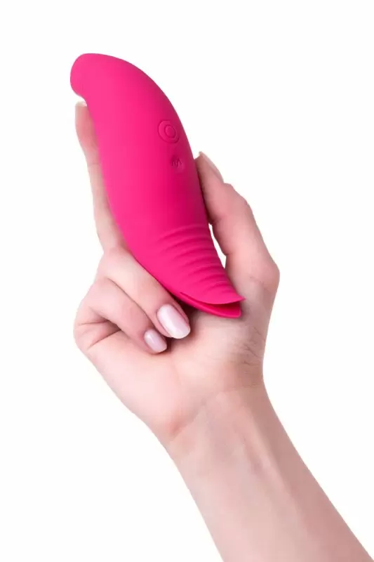 Розовый стимулятор клитора JOS Blossy. 13.5 см, 7 режимов вакуумной стимуляции, 10 режимов вибрации