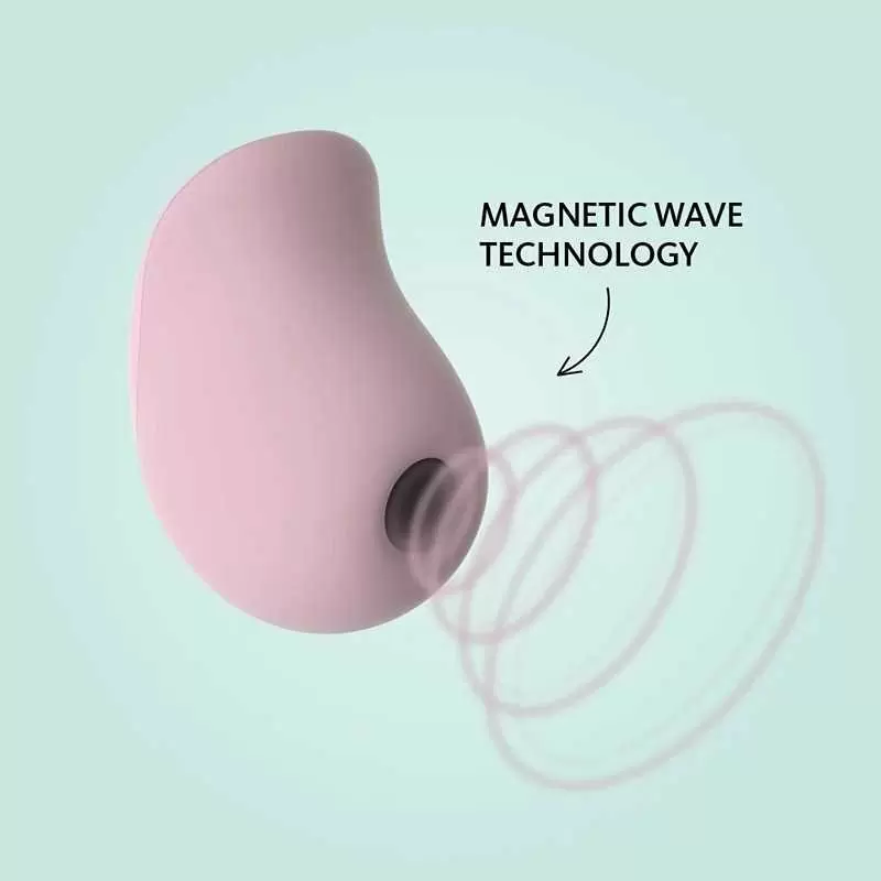 Вакуумно-волновой стимулятор клитора Fun Factory SUCTION TOY MEA, диаметр 3,8 см, силикон, розовый