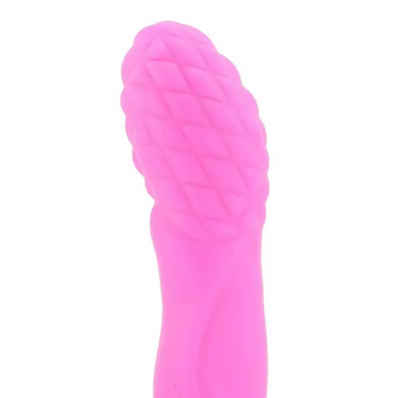 Вибромассажер First Time Silicone G – розовый