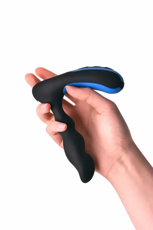 Черный массажер простаты Erotist Second 10,5 см. Силикон