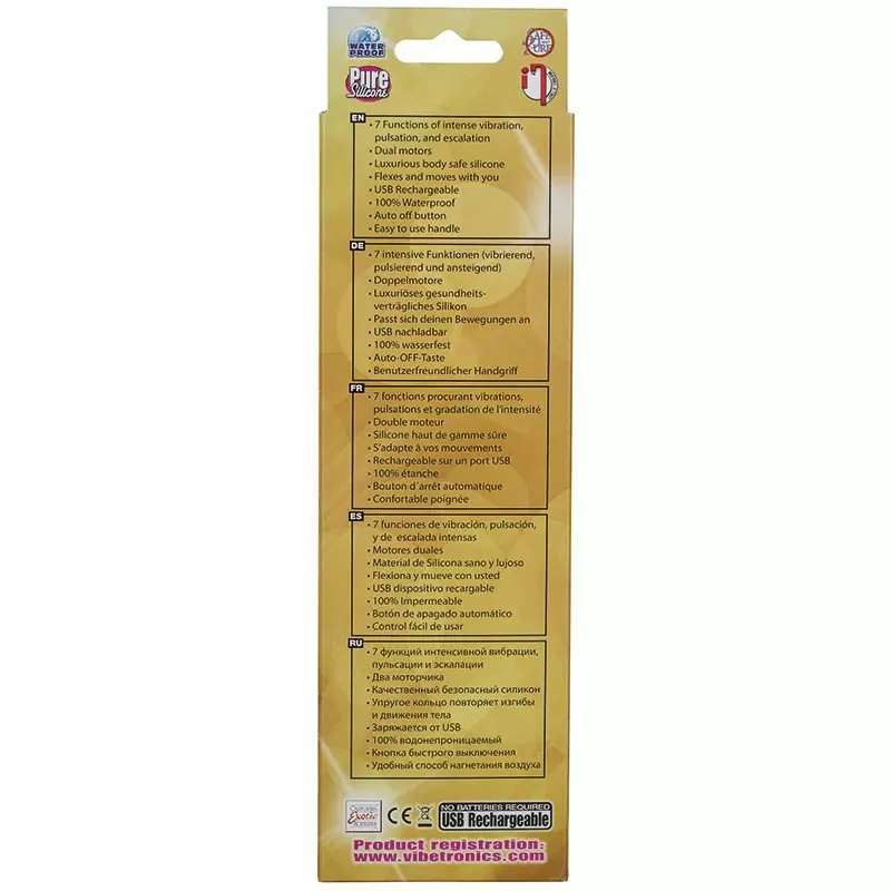 Вибромассажер Coco Licious Rechargeable Wand перезаряжаемый – розовый