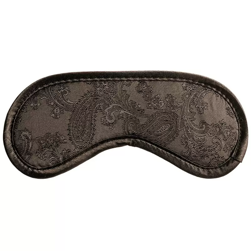 Маска на глаза Турецкие огурцы - коричневая