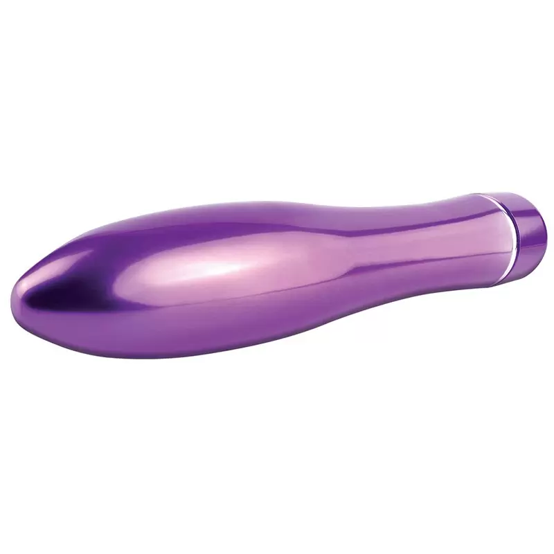 Вибромассажер Pure Aluminium Large Purple – фиолетовый