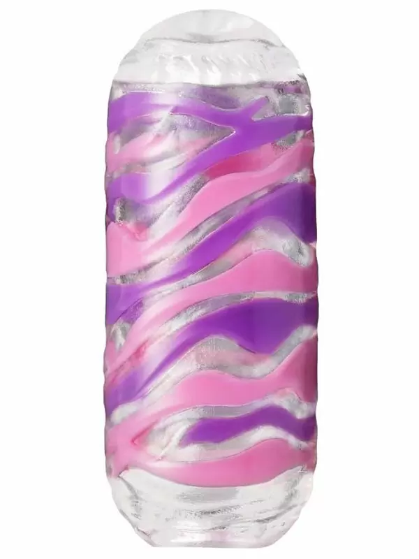 Изящный мастурбатор Tenga Arte Drape, 13,5 см, прозрачный с розовым | Он и Она 18+