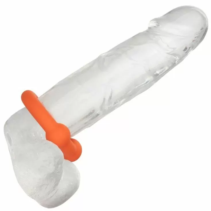 Эрекционное кольцо из жидкого силикона со стимулирующими шариками Alpha Liquid Silicone Dual Ball Ri