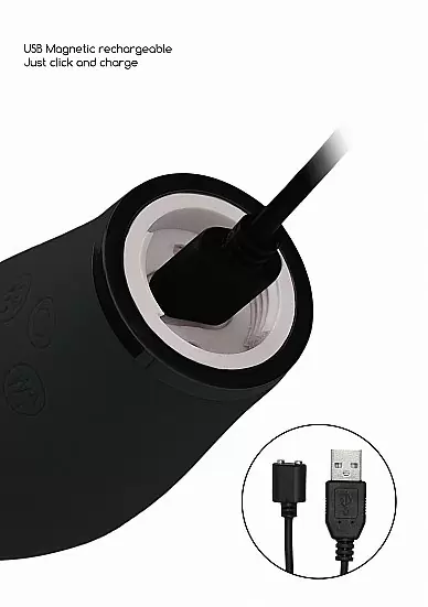 Набор для пар Shots Pleasure Kit #3 чёрный: 2 насадки, маска на глаза, пуховка