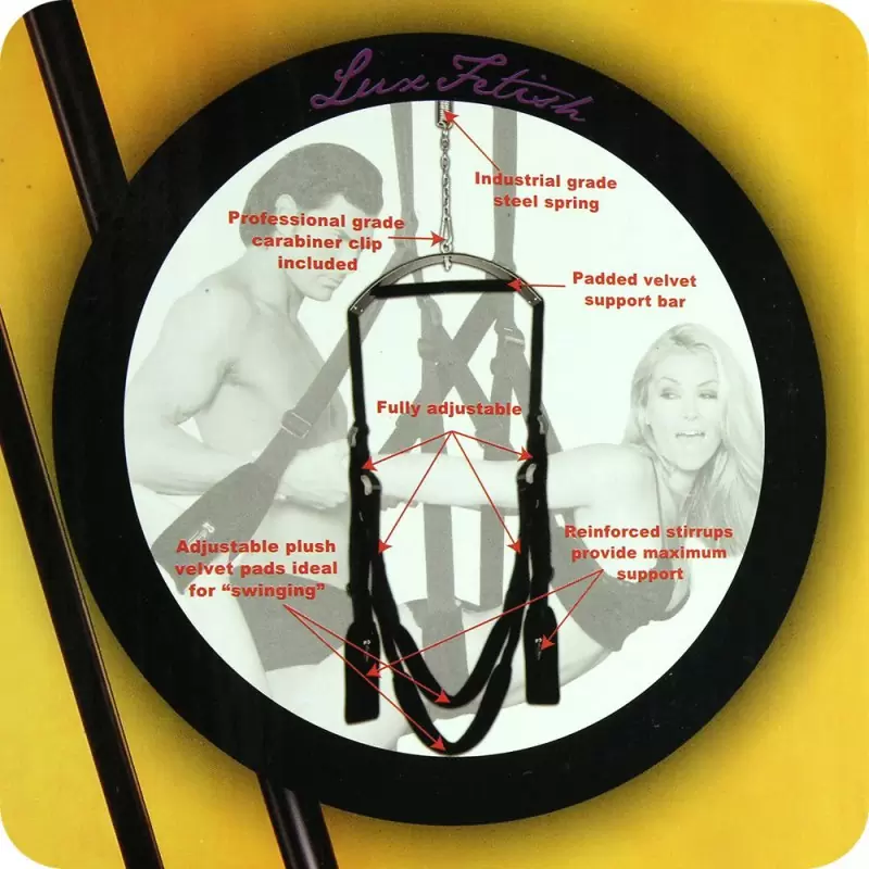 Любовные качели Fantasy Swing – черный