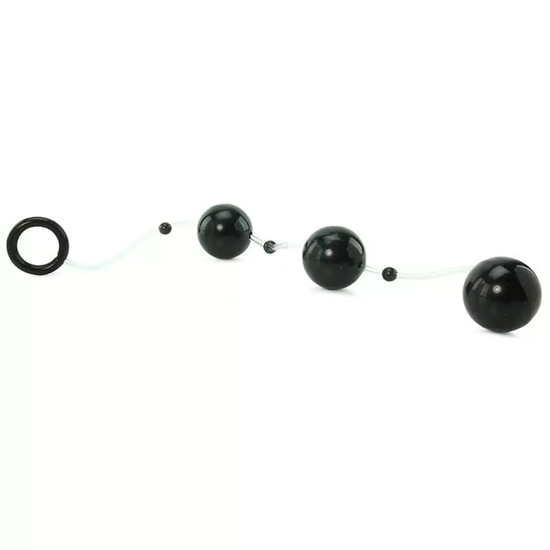 Анальные шарики Renegade Pleasure Balls – черный