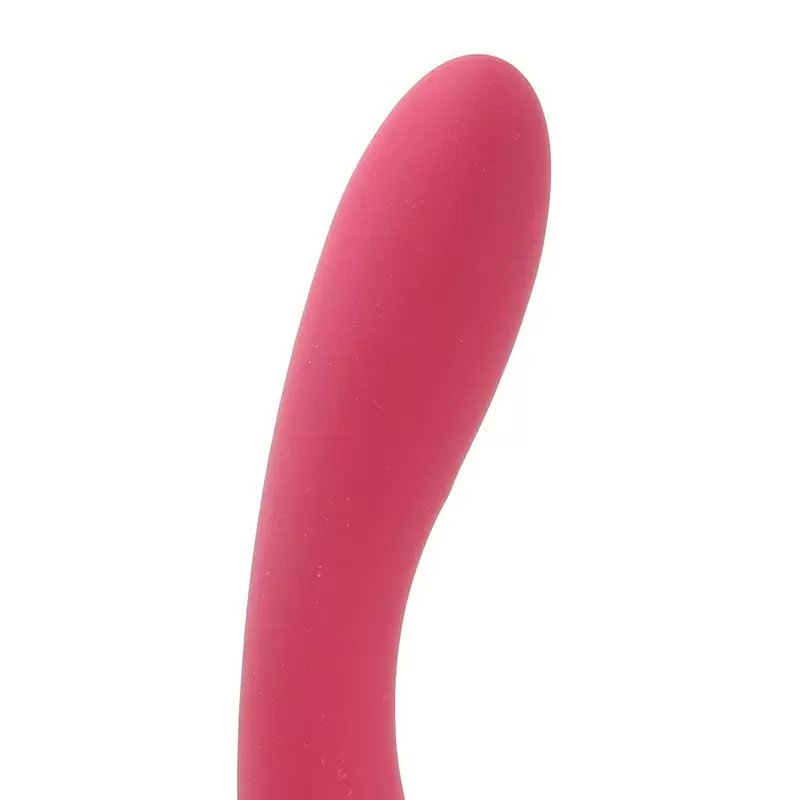 Вибромассажер Leslie с функцией подогрева, интеллектуальный режим – винно красный