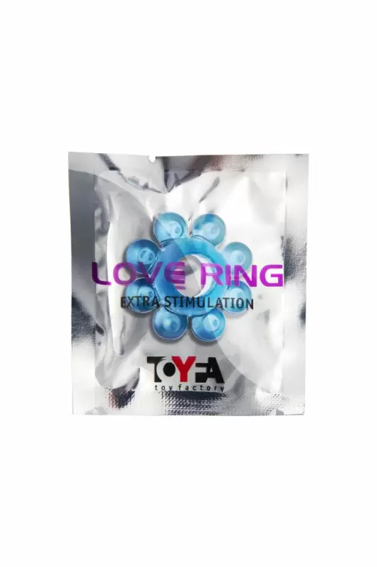 Эрекционное кольцо TOYFA - синий
