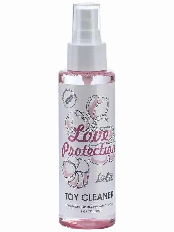 Лосьон-той-клинер Lola Games Love Protection, антисептический, 110 мл