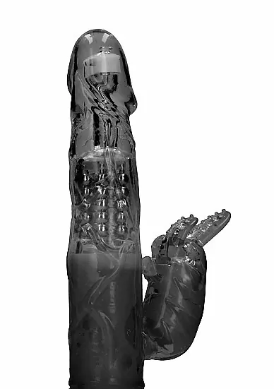 ВИБРАТОР КРОЛИК ROTATING BEETLE - черный