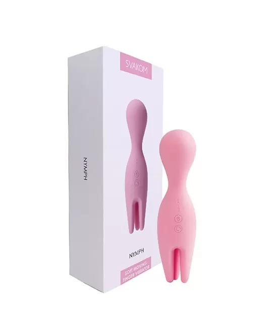 Универсальный вибратор с игривыми подвижными тентаклями Nymph Soft