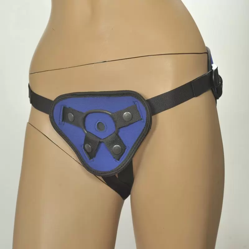 Страпон-трусики Kanikule Comfy Jock универсальные – черный с синим