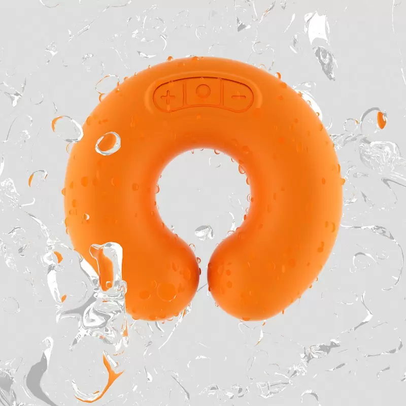 Универсальный дизайнерский стимулятор Donut - оранжевый
