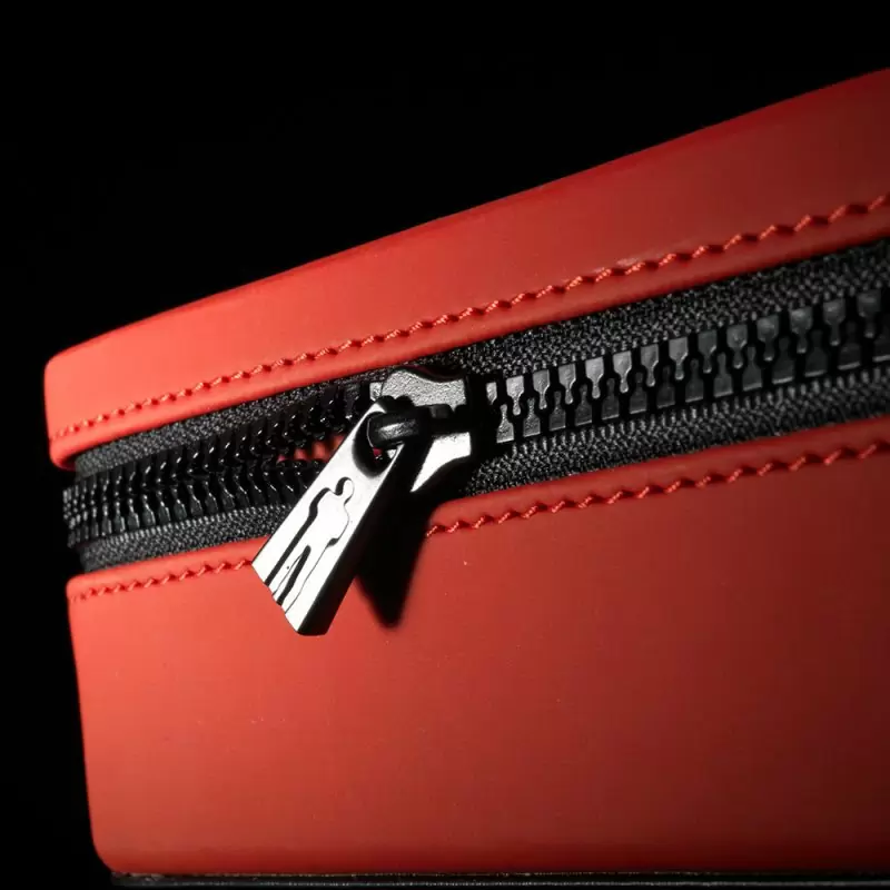 Экстендер для увеличения пениса с полной комплектацией Male Edge Pro – черный с красным