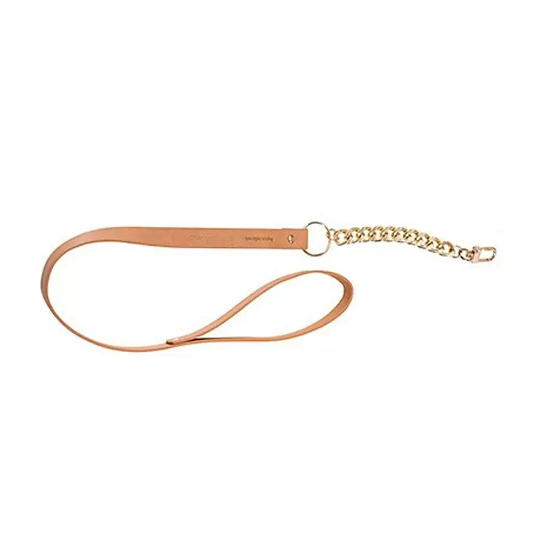 Поводок с цепочкой Maze Leash – коричневый