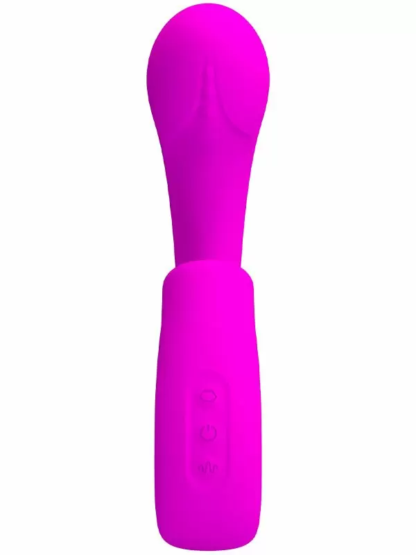 Инновационный вибратор-кролик Baile Sibel с бесконтактной стимуляцией клитора, 10 режимов, 15,5 см