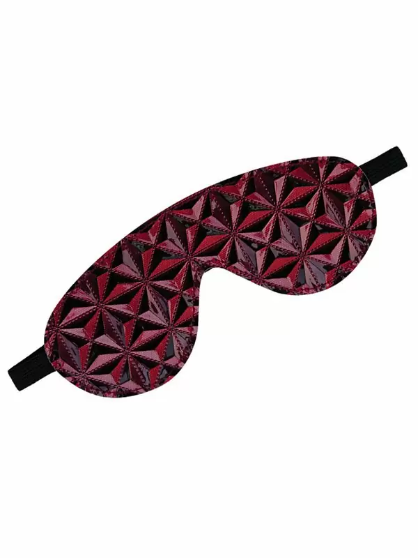 Маска на глаза TOYFA Theatre с 3D эффектом – красный с черным