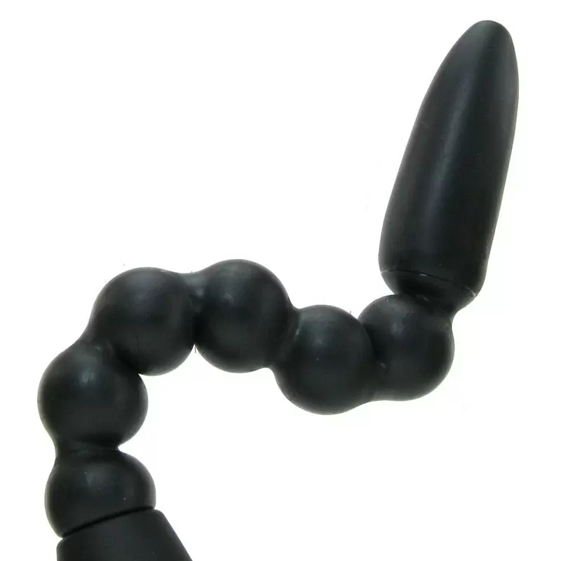 Анальная цепочка Flexa-Pleaser Power Beads с вибрацией