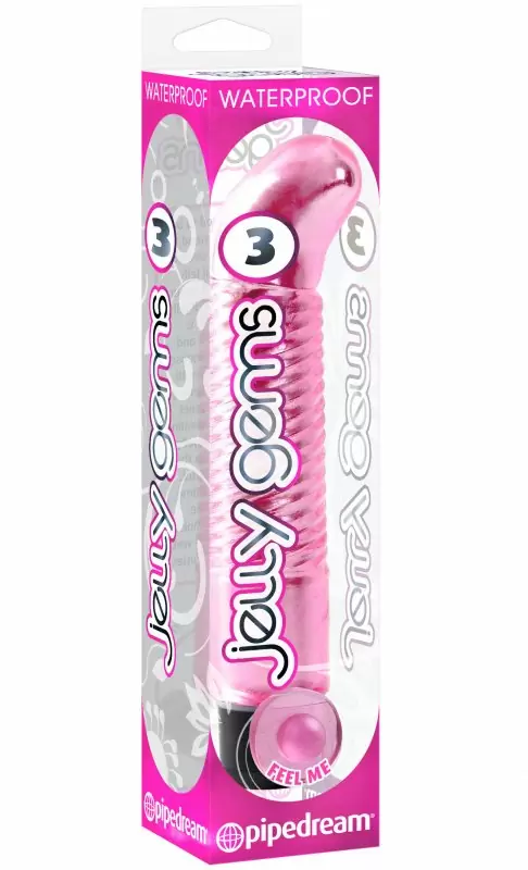 Вибромассажер точки G Jelly Gems 3