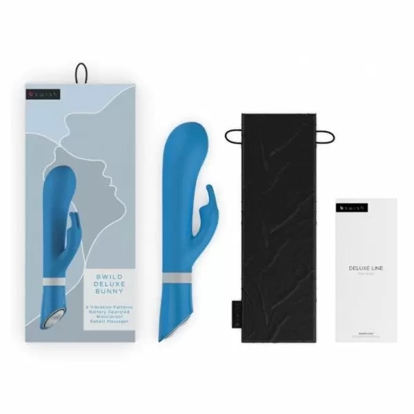 Вибратор кролик Bswish Bwild Deluxe Bunny Blue Lagoon