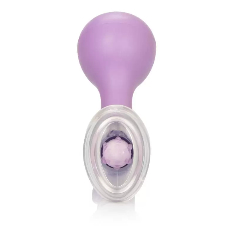 Мини-помпа клиторальная с вибрацией Penetrating Mini Clitoral Pump – фиолетовый