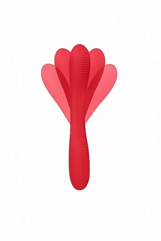 Двухсторонний вибратор Flex (красный)