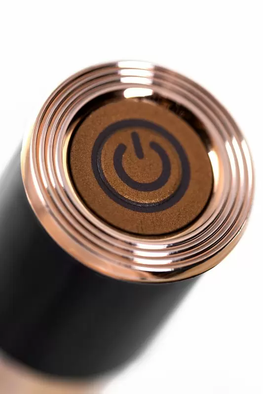 Черная вибропуля L'eroina Merlo. 10,5 см, АБС-пластик