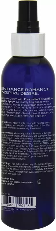 Парфюмерная вода с феромонами PURE INSTINCT 177 мл