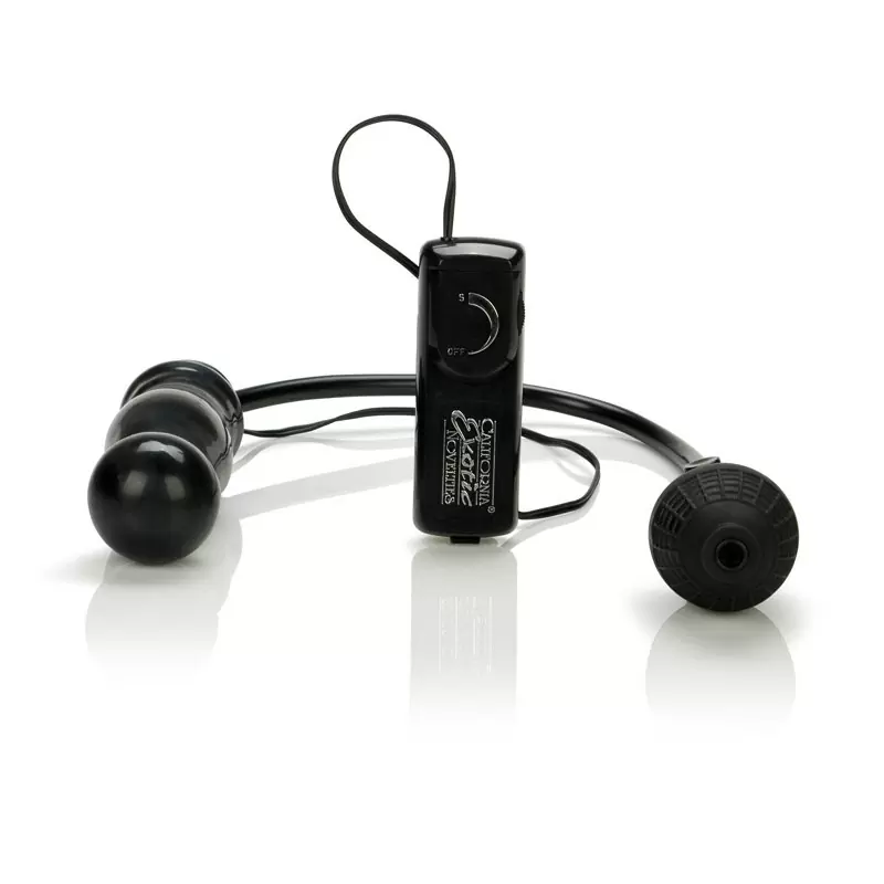 Анальная пробка-расширитель с вибрацией Inflatable Latex Probe