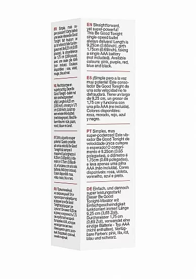 Вибропуля 1 Speed Bullet (красная)