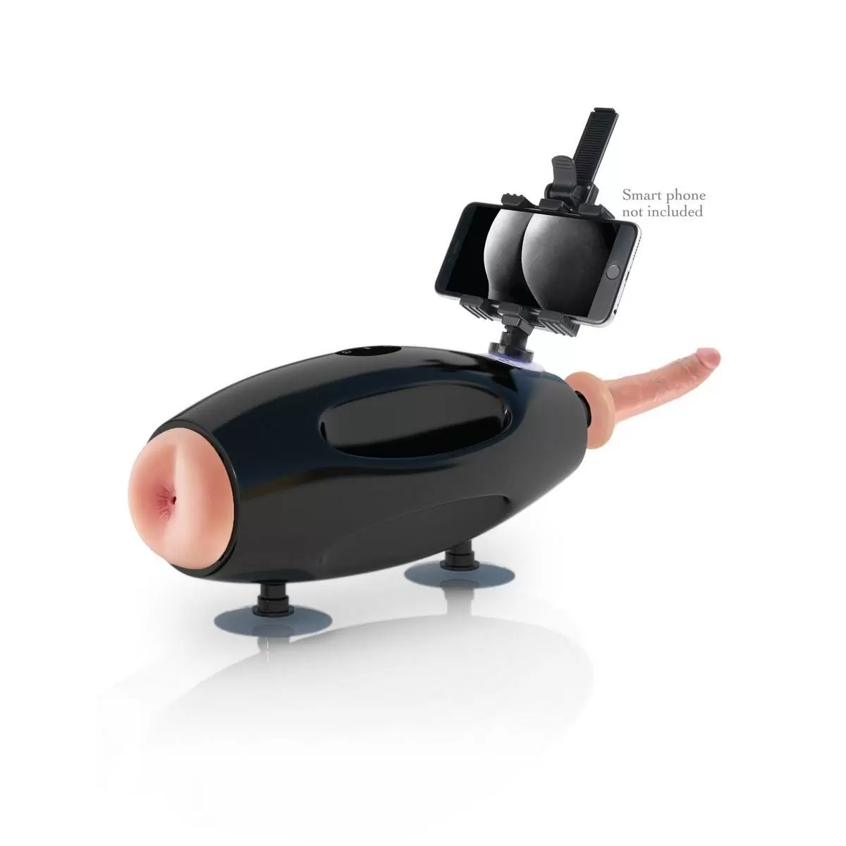 Секс-машина для пар Pipedream Fetish Fantasy, черная, с адаптером, пульт ДУ