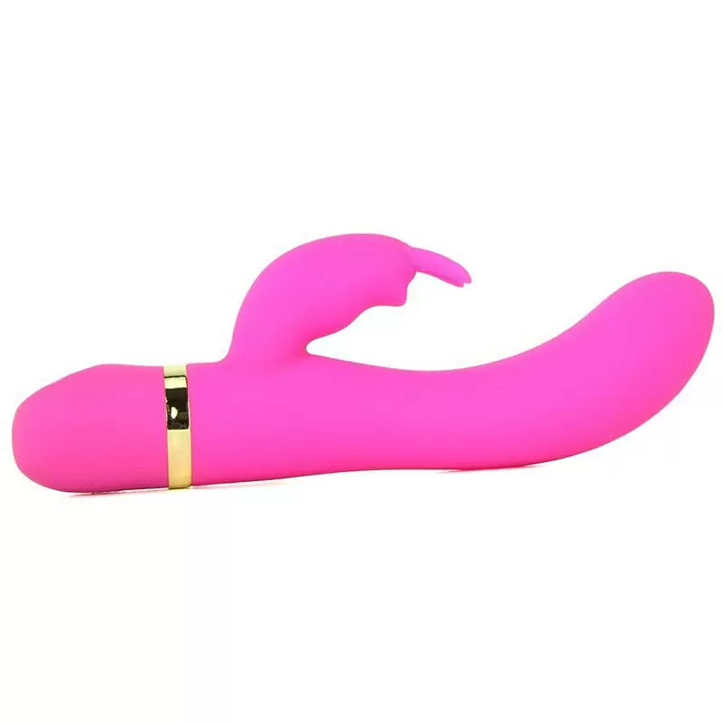 Очаровательный двойной вибратор Spellbound Bunny – розовый