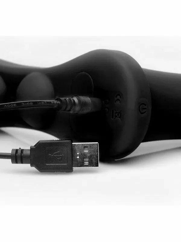 Двухсторонний страпон Double Take, 27,3 см, силикон, черный