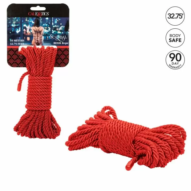 Веревка для связывания Scandal BDSM Rope 10 м.