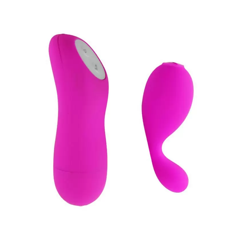 Виброяйцо Mini Love Egg на проводном управлении – розовый 