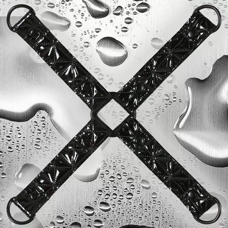 Фиксация крестообразная Sinful Hogtie – черная