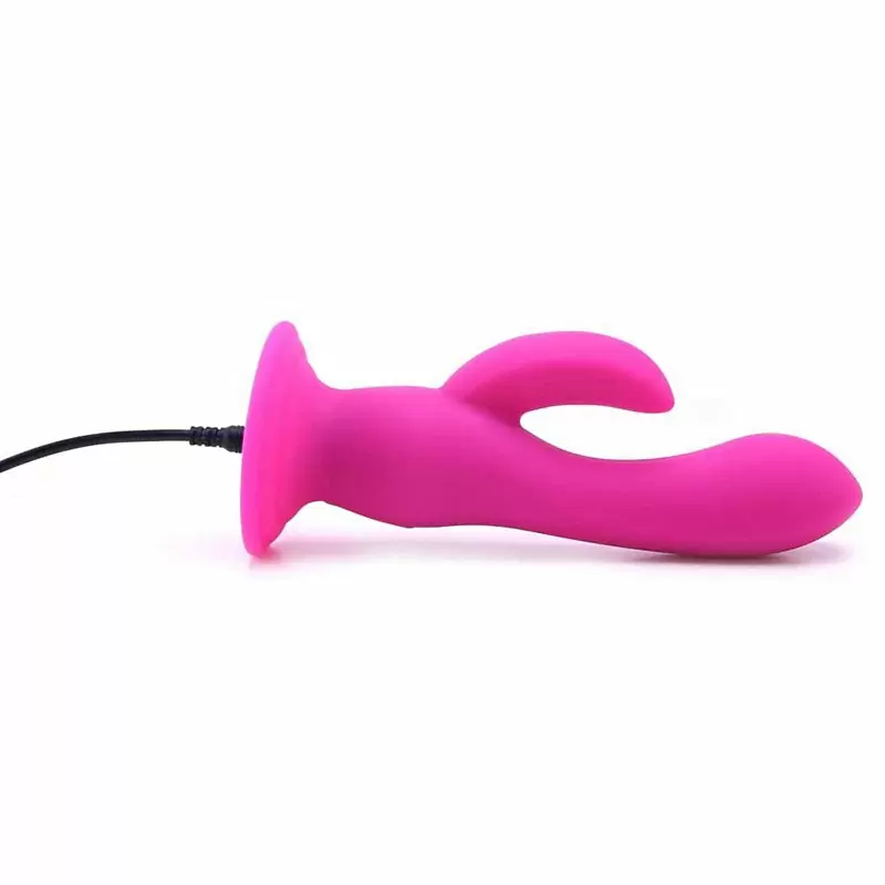 Двойной стимулятор-насадка Wireless Pleaser с вибрацией – розовый