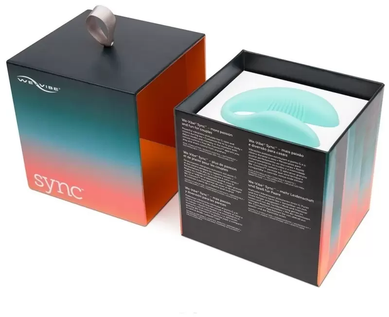 Вибратор для пар We-Vibe Sync (голубой)