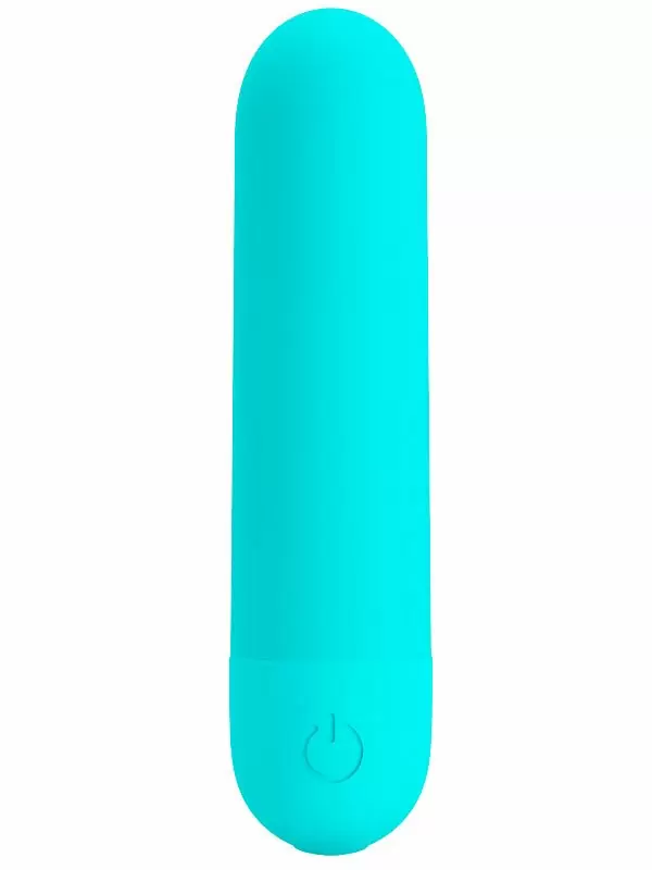 Перезаряжаемая вибропуля Baile Stefan, 10 режимов, бирюзовая