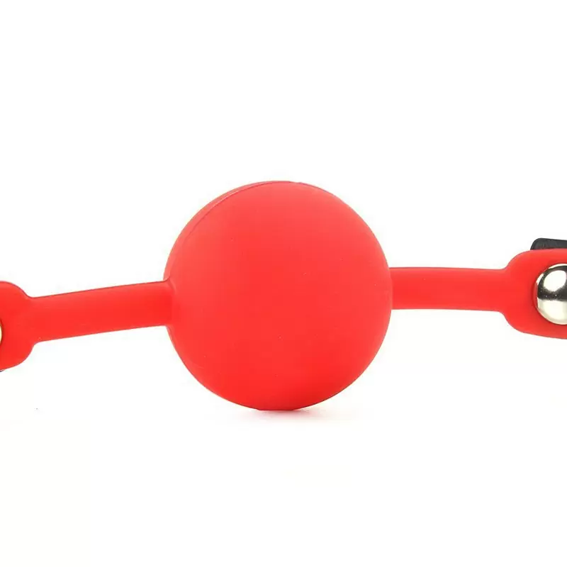 Кляп-шар Silicone Ball Gag – красный