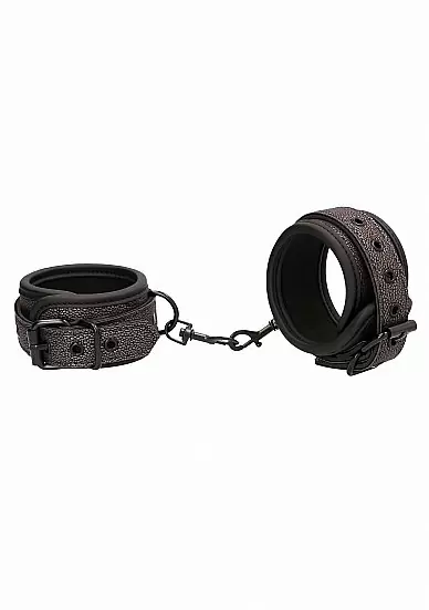 Элегантные оковы Elegant Ankle Cuffs, ПВХ , черный
