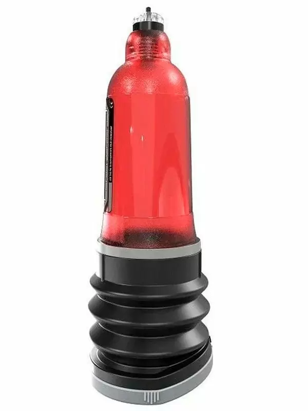 Гидропомпа Bathmate Hydromax7 Wide Boy brilliant, для мужчин с размером до 17,5 см, красная