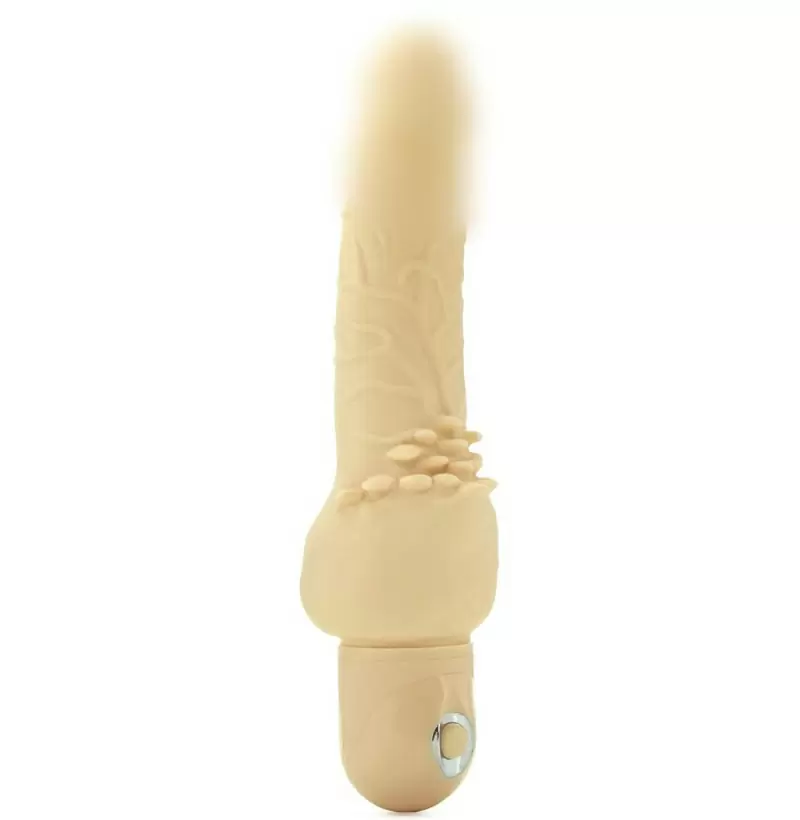 Фаллоимитатор водонепроницаемый Power Stud Cliterrific – телесный