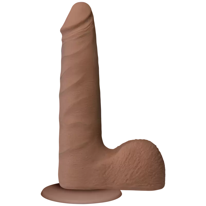 Фаллоимитатор реалистик Realistic Cock UR3 7” Slim – коричневый