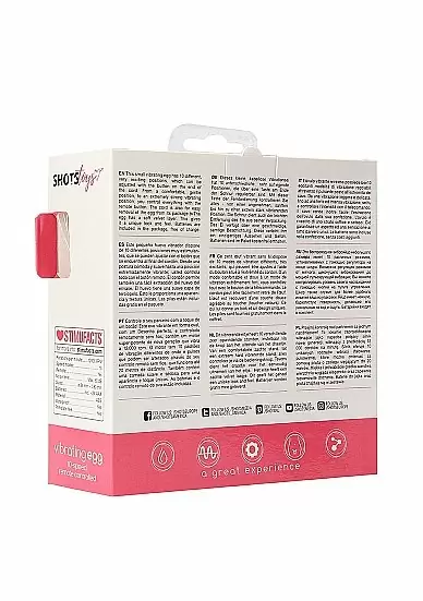 Виброяйцо Vibrating Egg (Розовый)