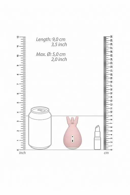 Клиторальный стимулятор Luscious (розовый)