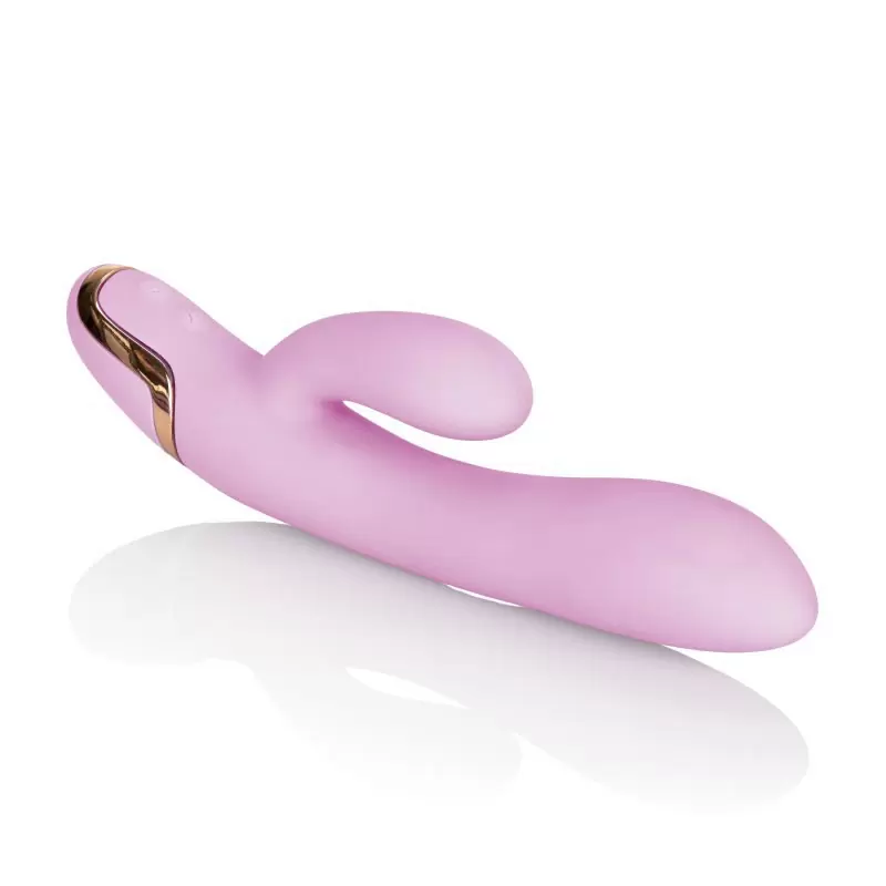 Вибромассажер со стимуляцией клитора Entice Marilyn – розовый